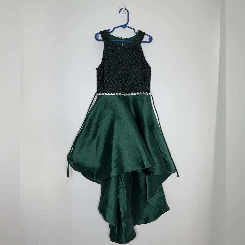 Green dress For Kids